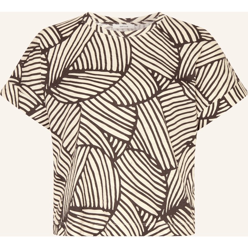 Opus T-Shirt Soprinti braun