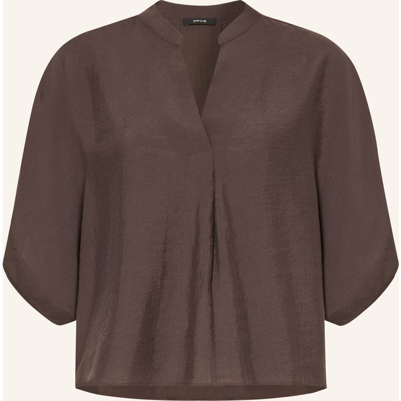 Opus Blusenshirt Fenella braun