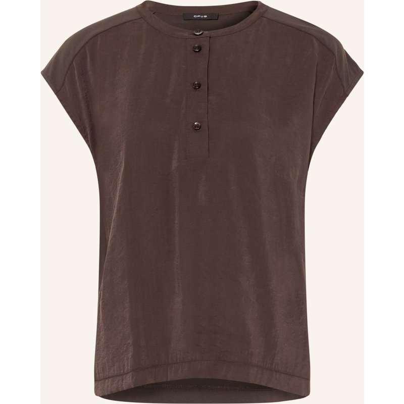 Opus Blusenshirt Sajula braun