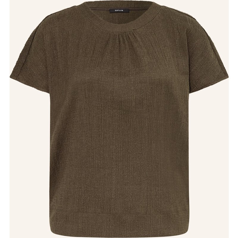 Opus Blusenshirt Salti gruen