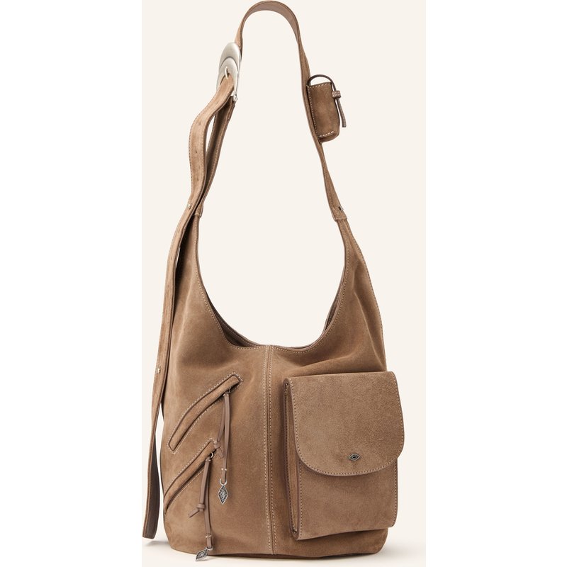 Ba&Sh Schultertasche Youyou Large braun