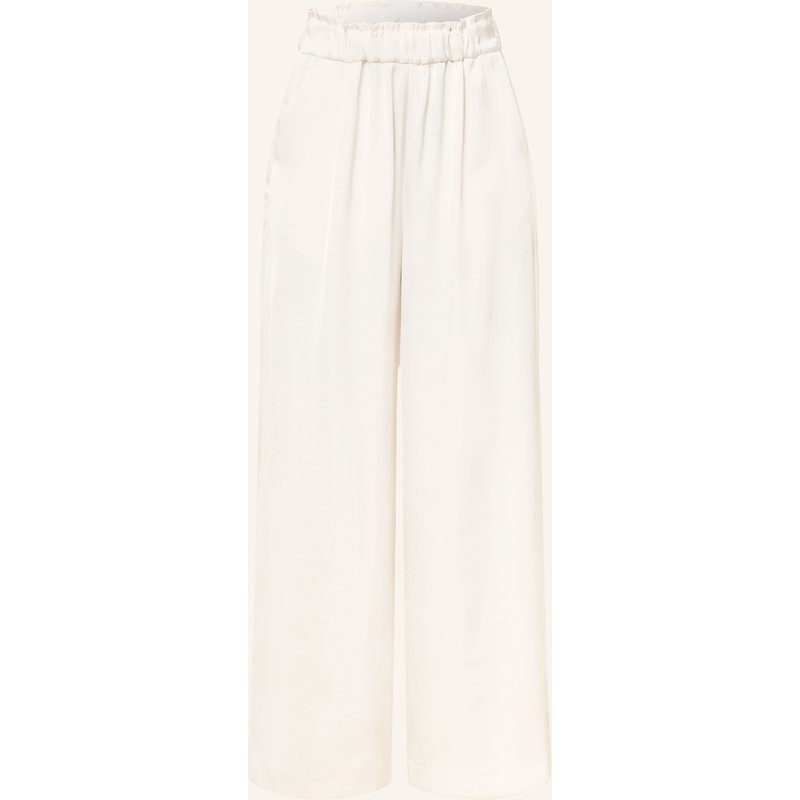 Claudie Pierlot Marlenehose Aus Satin weiss