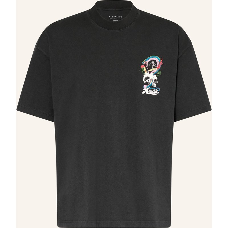 Allsaints T-Shirt Snakepit schwarz