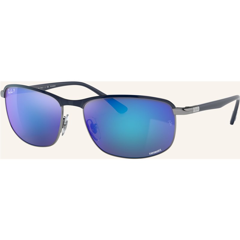 Ray-Ban Sonnenbrille rb3671ch Chromance blau