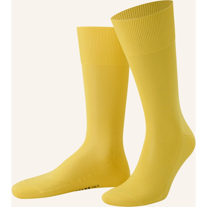Falke Socken Luxury No. 9 gelb