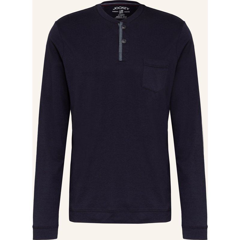 Jockey Schlafshirt Night And Day blau