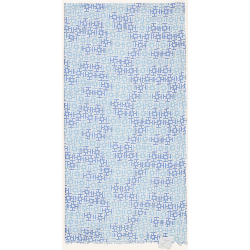 Hemisphere Cashmere-Schal Alikibi Mit Seide blau