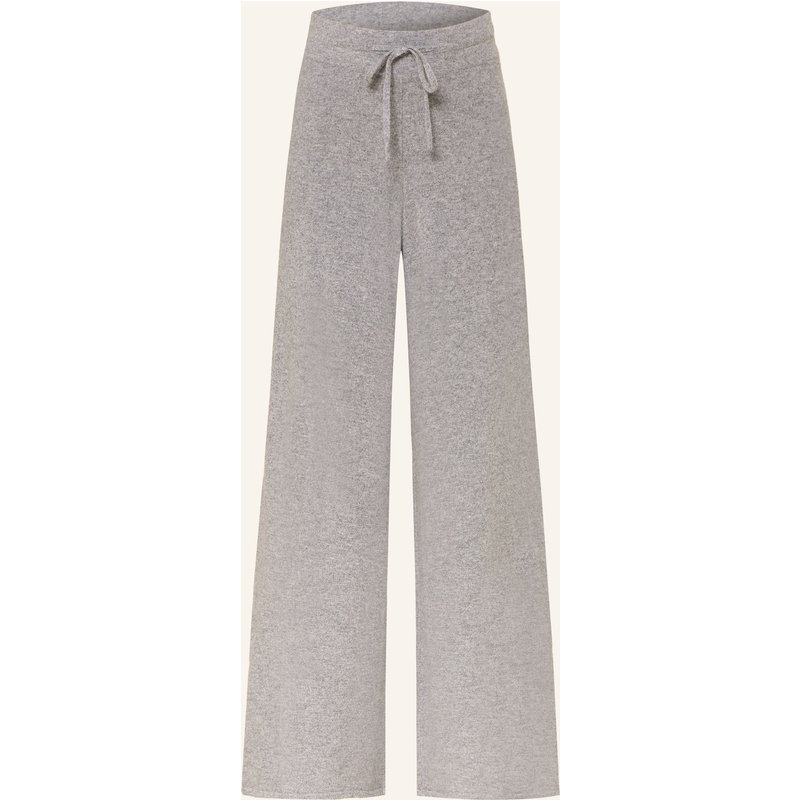 Lilienfels Strickhose Mit Cashmere grau