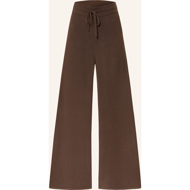 Lilienfels Strickhose Mit Cashmere braun