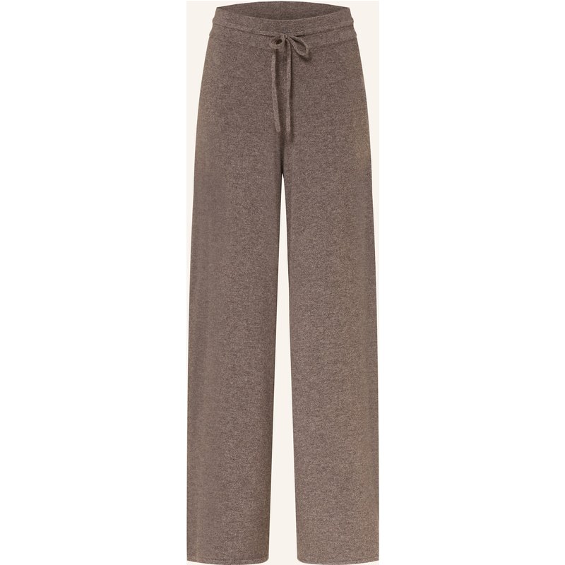 Lilienfels Strickhose Mit Cashmere braun