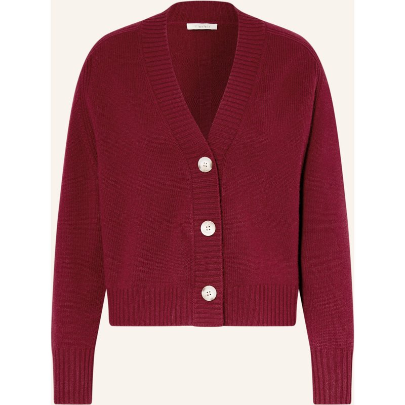 Lilienfels Strickjacke Aus Cashmere rot
