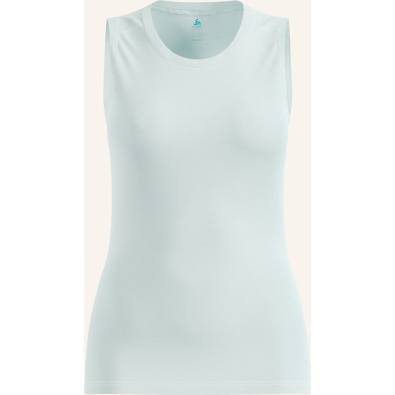 Odlo Funktionswäsche-Top Natural Merino 160 Aus Merinowolle blau