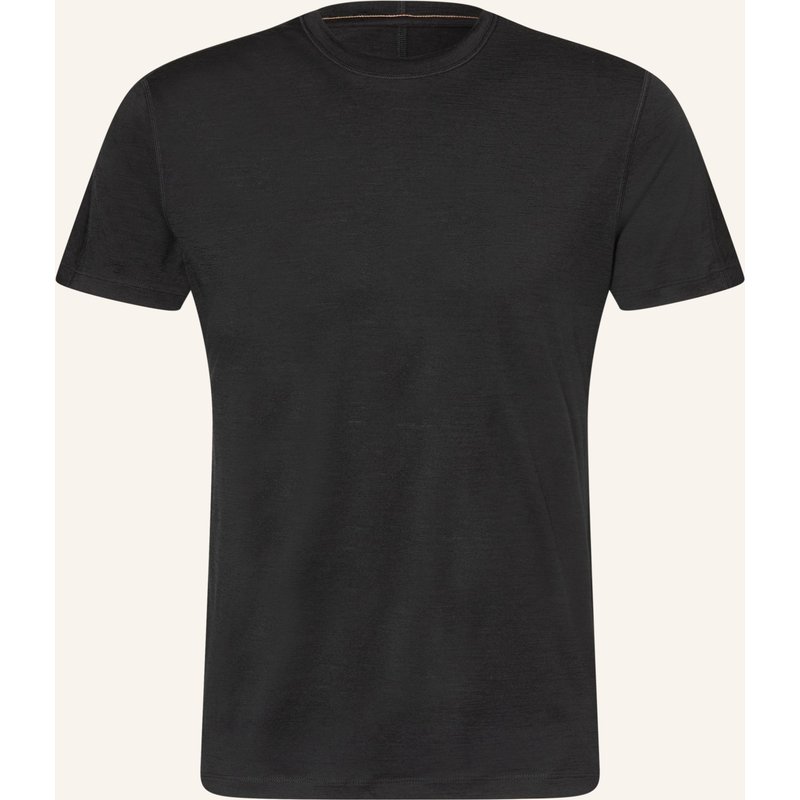 Icebreaker T-Shirt Merinofine™ Ace Aus Merinowolle schwarz
