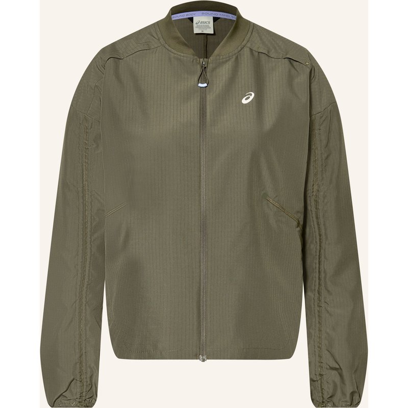Asics Laufjacke Nagino gruen