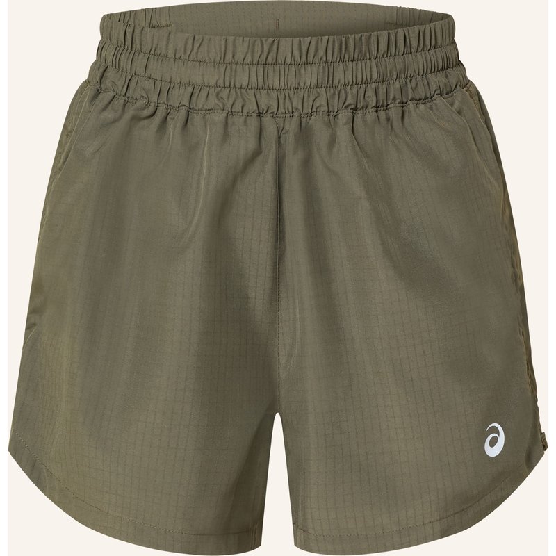 Asics Laufshorts Nagino Run Adjustable 4in Short gruen