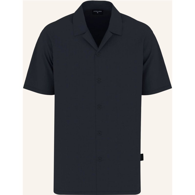 Strellson Resorthemd Filip Regular Fit blau