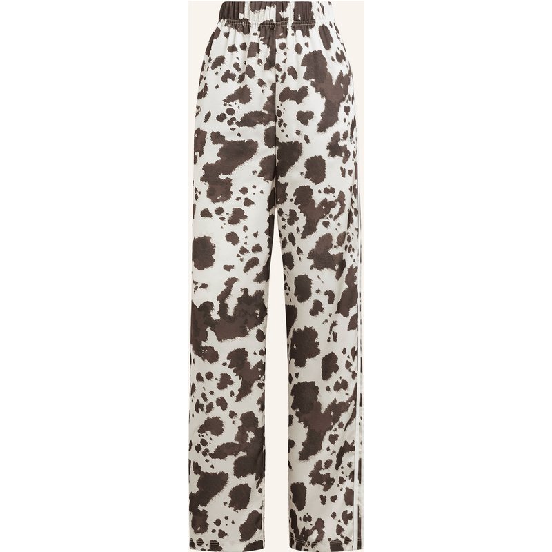 Adidas Originals Trainingshose Originals Satin Wide Leg Aus Satin braun