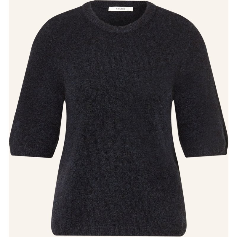Gestuz Strickshirt Alphagz Mit Alpaka blau