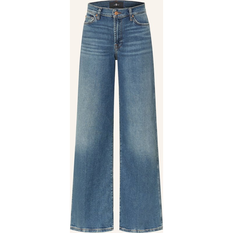 7 For All Mankind Flared Jeans Lotta blau