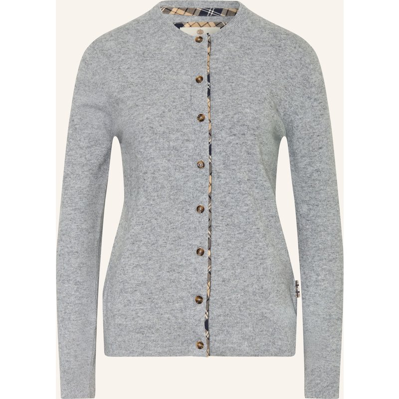 Barbour Strickjacke Pendle grau