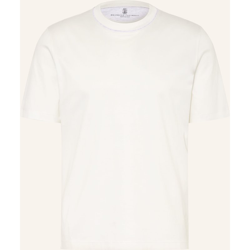 Brunello Cucinelli T-Shirt weiss