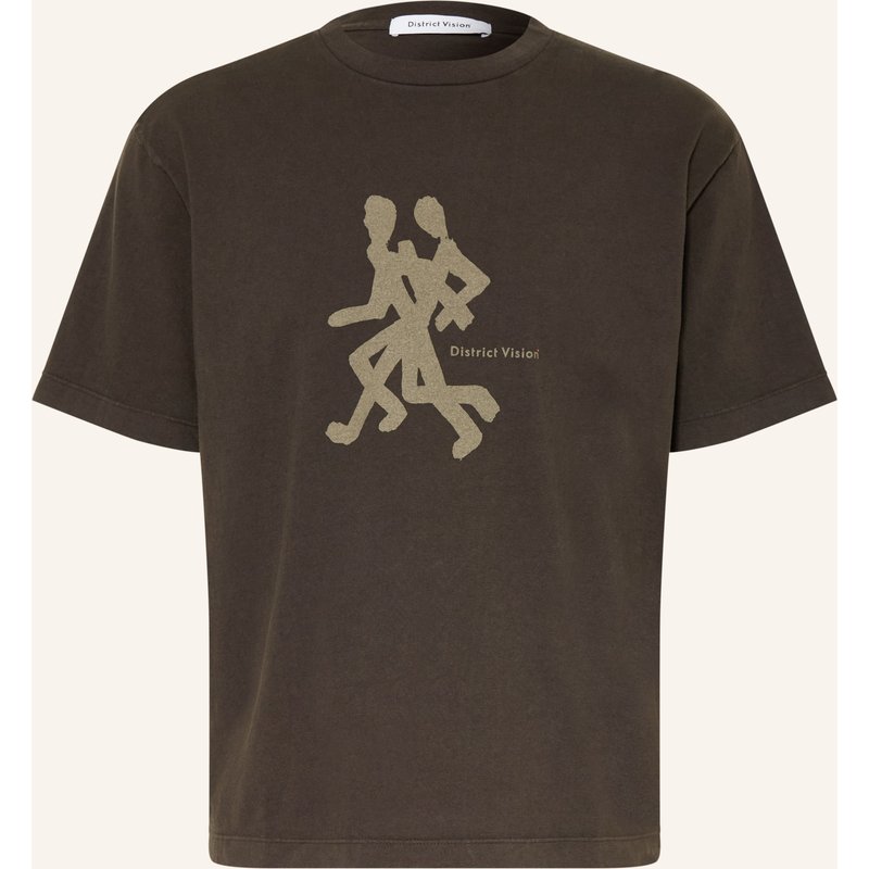 District Vision T-Shirt California braun