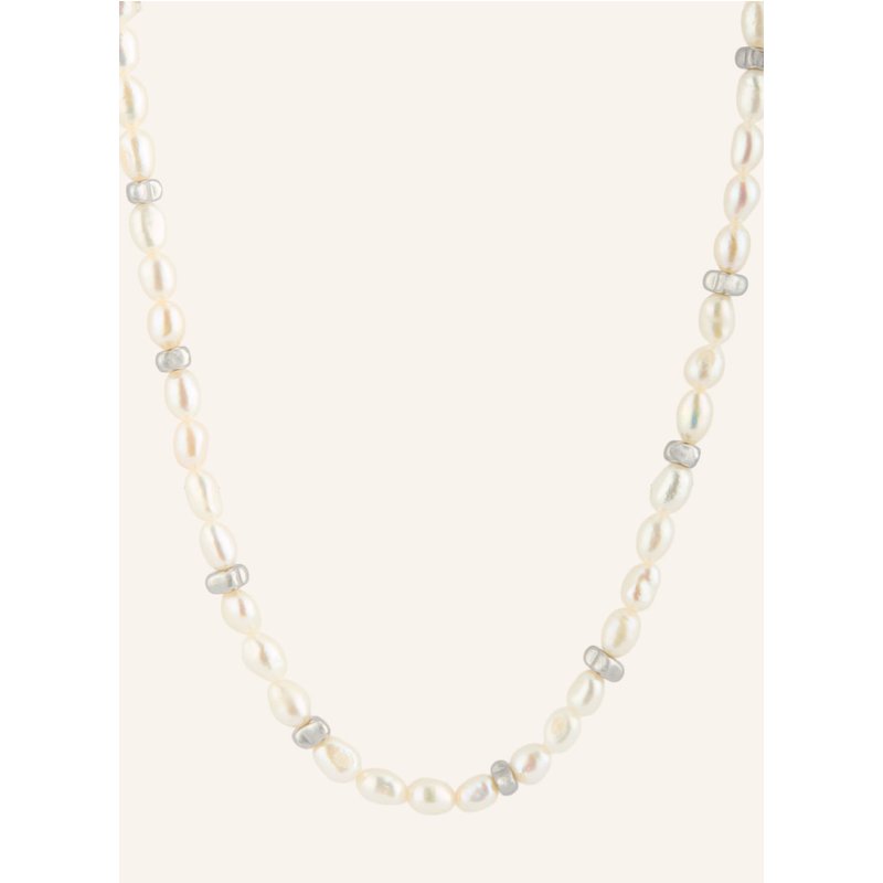 Hugo Halskette Shellbeads silber