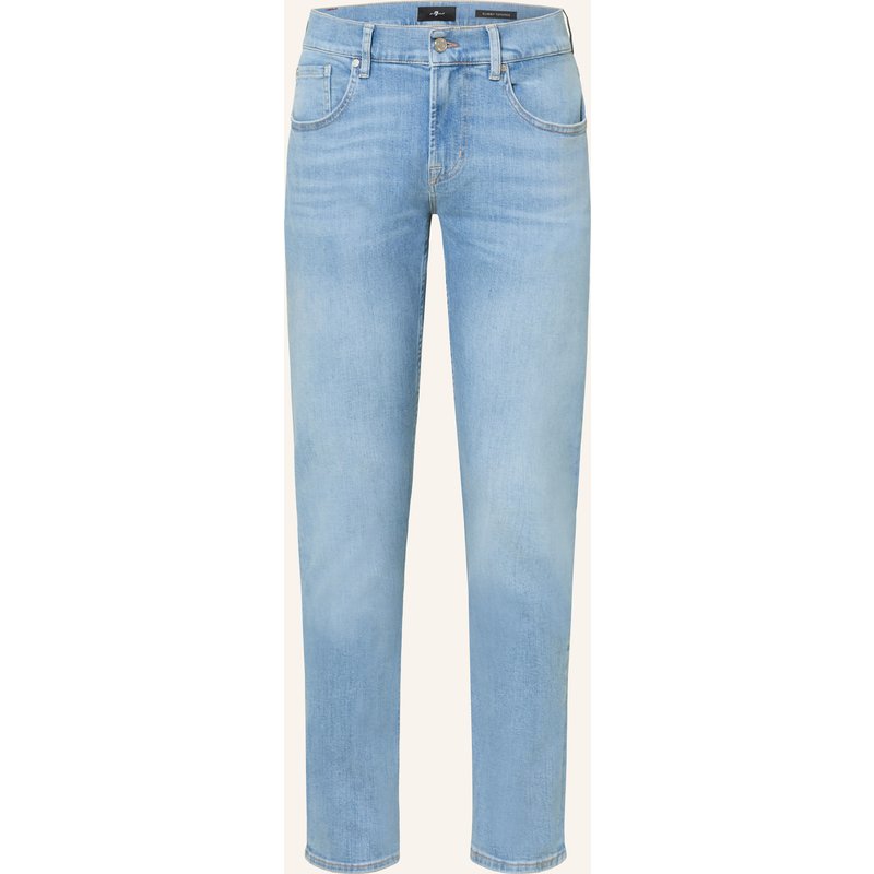 7 For All Mankind Jeans Slimmy Tapered Skinny Fit blau