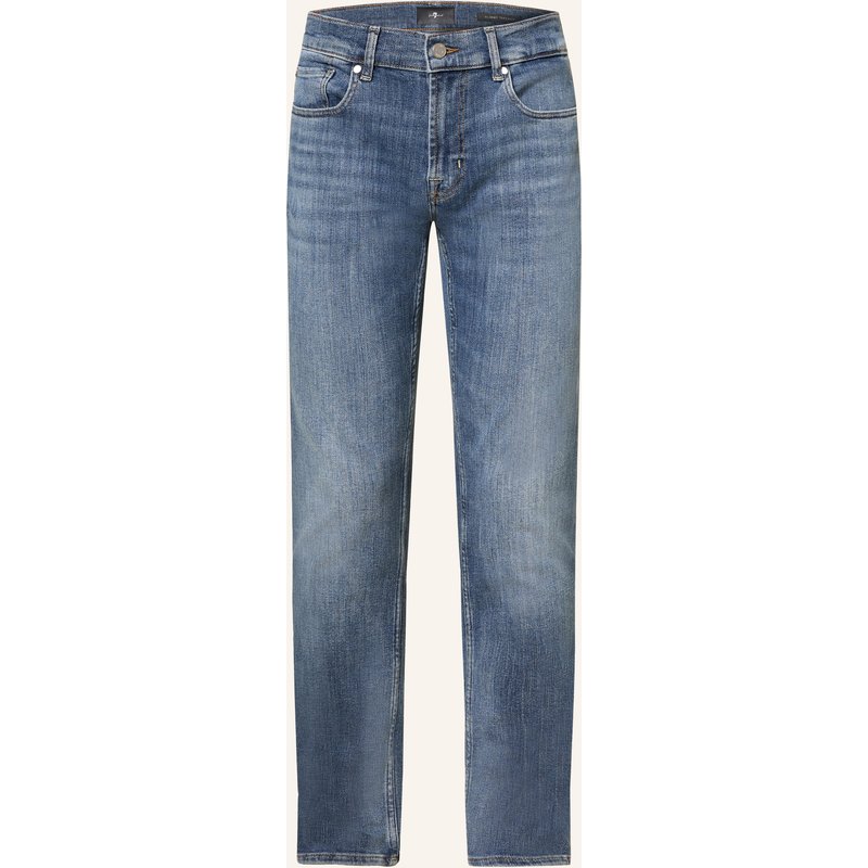 7 For All Mankind Jeans Slimmy Tapered Skinny Fit blau