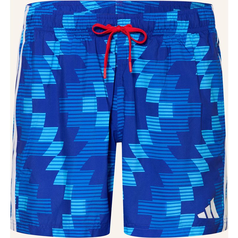 Adidas Badeshorts Football-Inspired Graphic 5inch blau