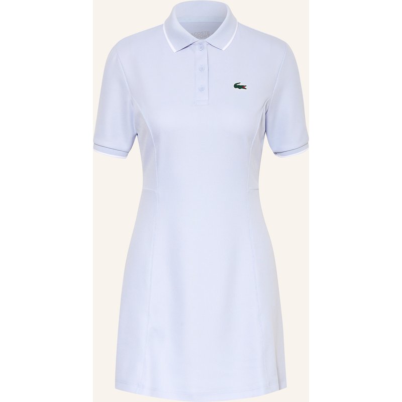 Lacoste Piqué-Polokleid blau