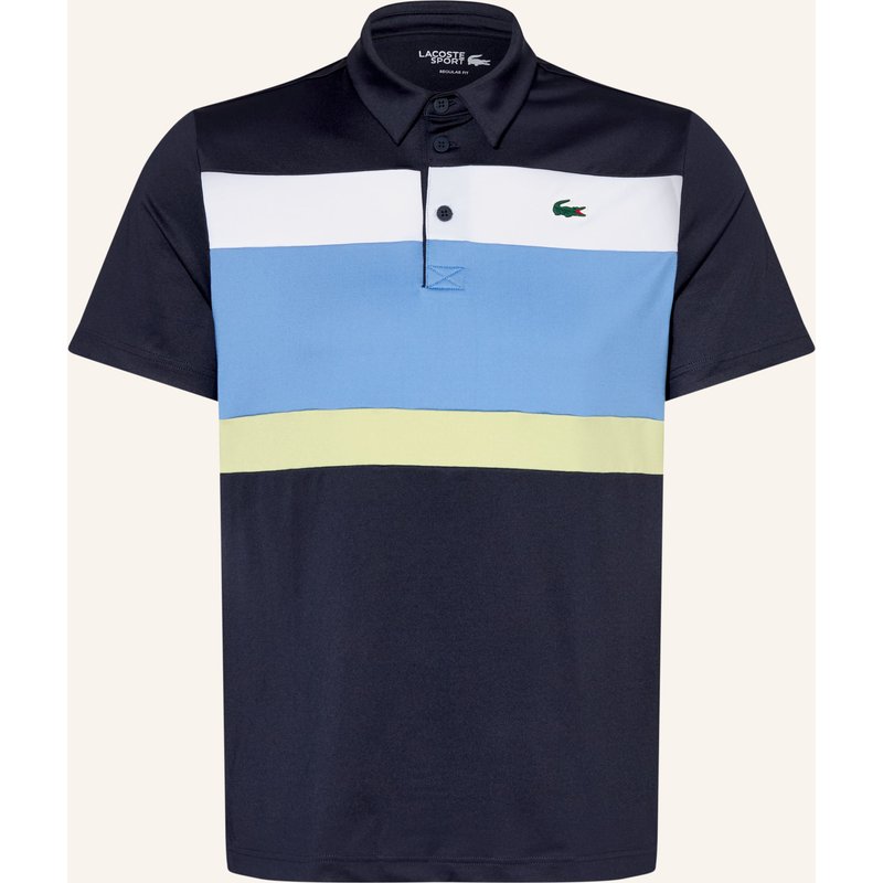 Lacoste Funktions-Poloshirt blau