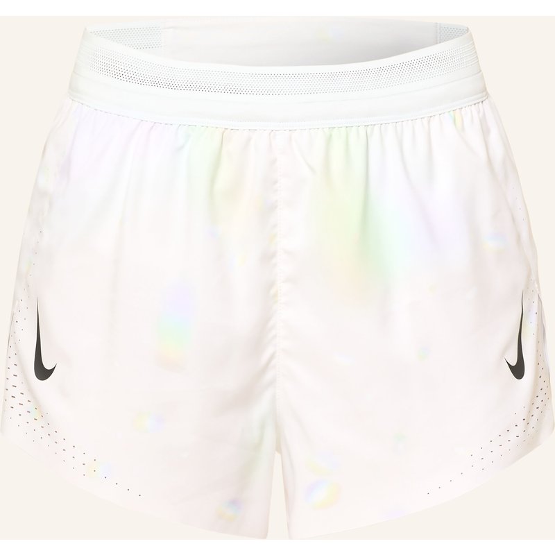 Nike 2-In-1-Laufshorts Aeroswift weiss