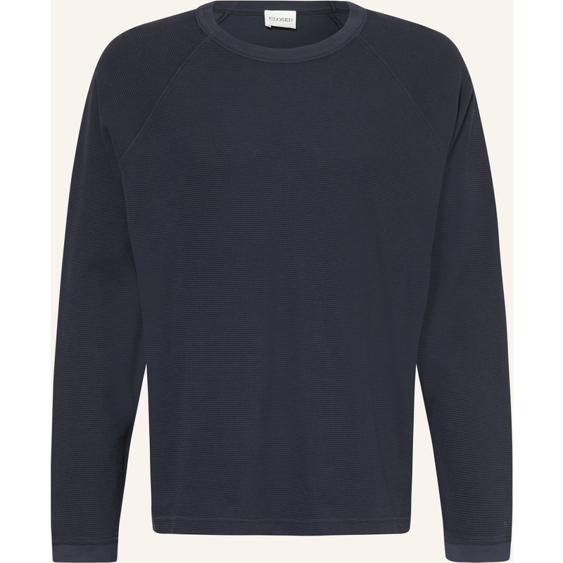 Closed Longsleeve blau