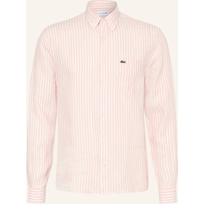 Lacoste Hemd Regular Fit orange