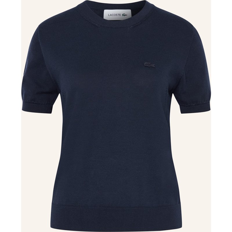Lacoste Strickshirt blau