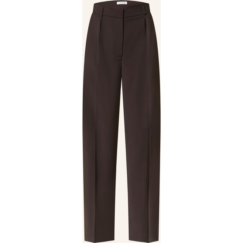 Lacoste Marlenehose braun