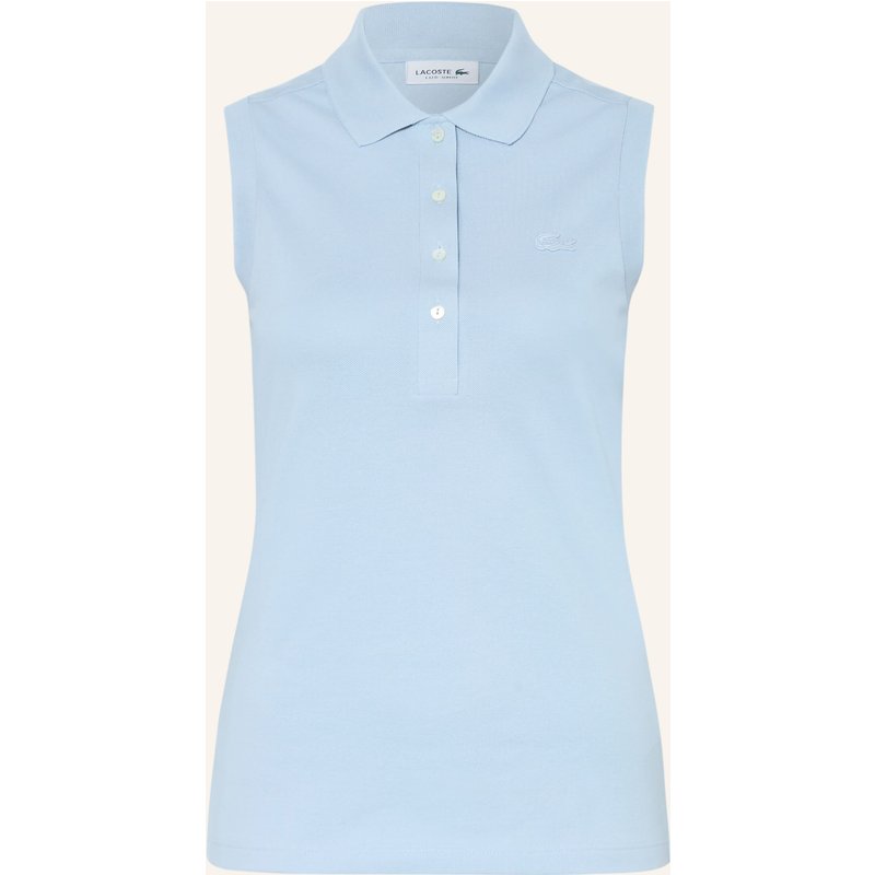 Lacoste Piqué-Poloshirt blau