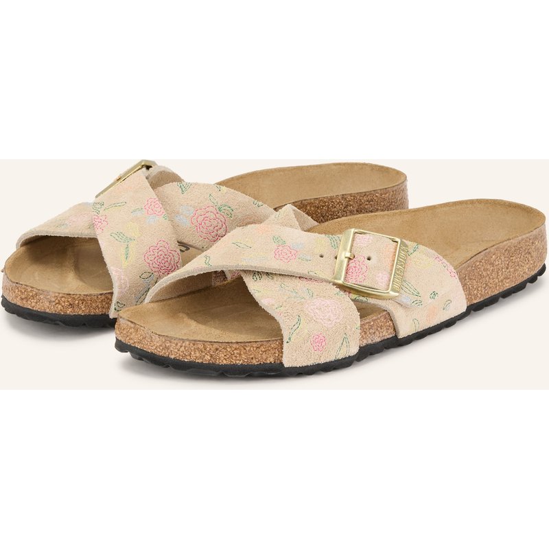Birkenstock Pantoletten Siena beige
