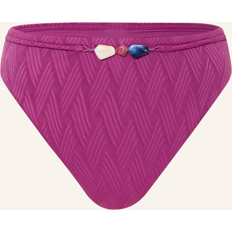 Cyell Basic-Bikini-Hose Texture Voila Mit Schmucksteinen lila