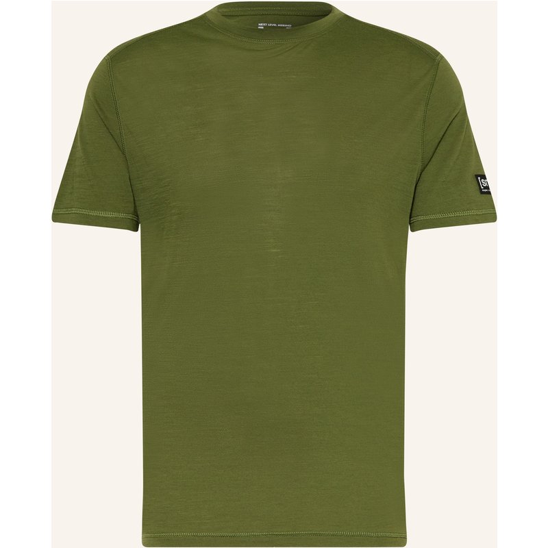 Super.Natural T-Shirt sierra140 Mit Merinowolle gruen