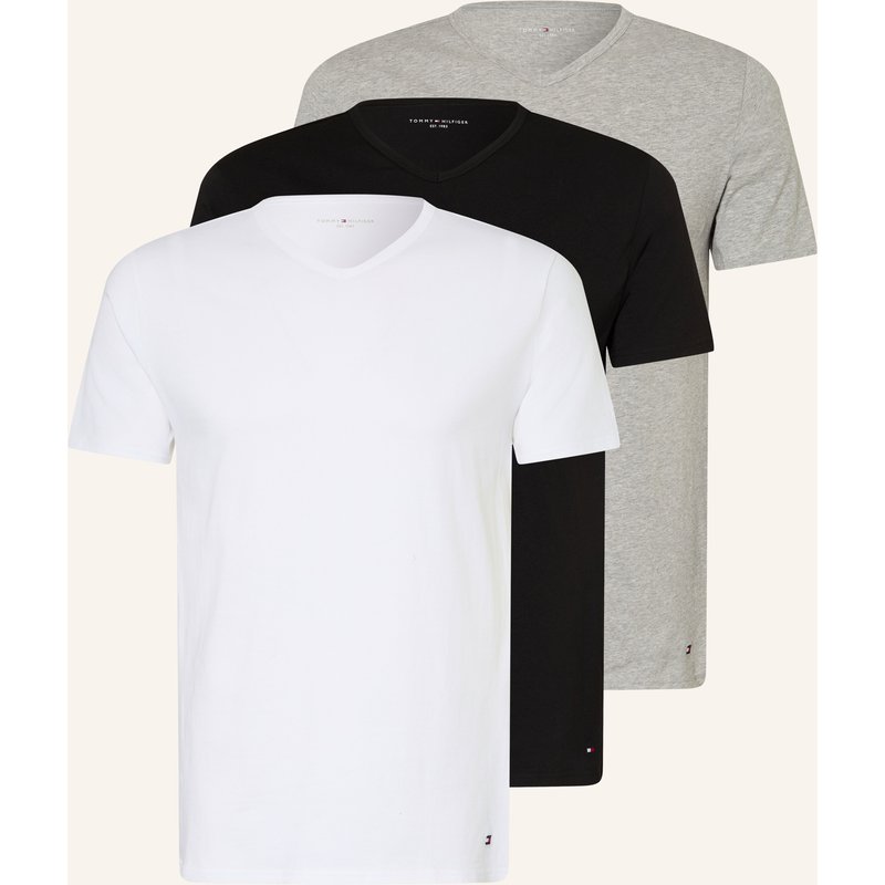 Tommy Hilfiger 3er-Pack V-Shirts grau