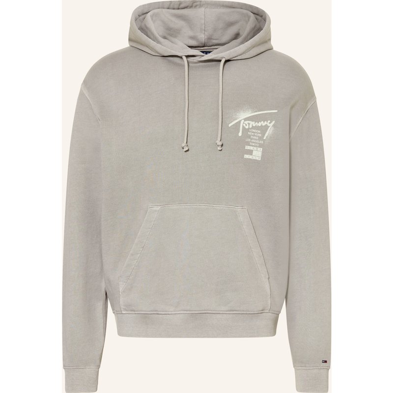 Tommy Jeans Hoodie grau
