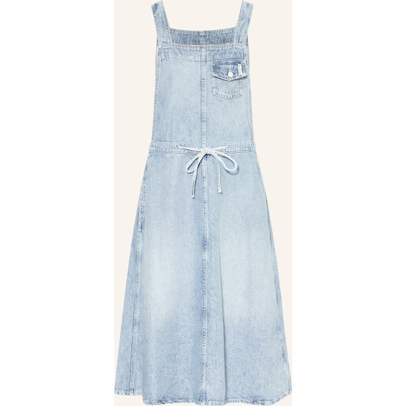 Marc O'polo Denim Jeans-Latzkleid blau