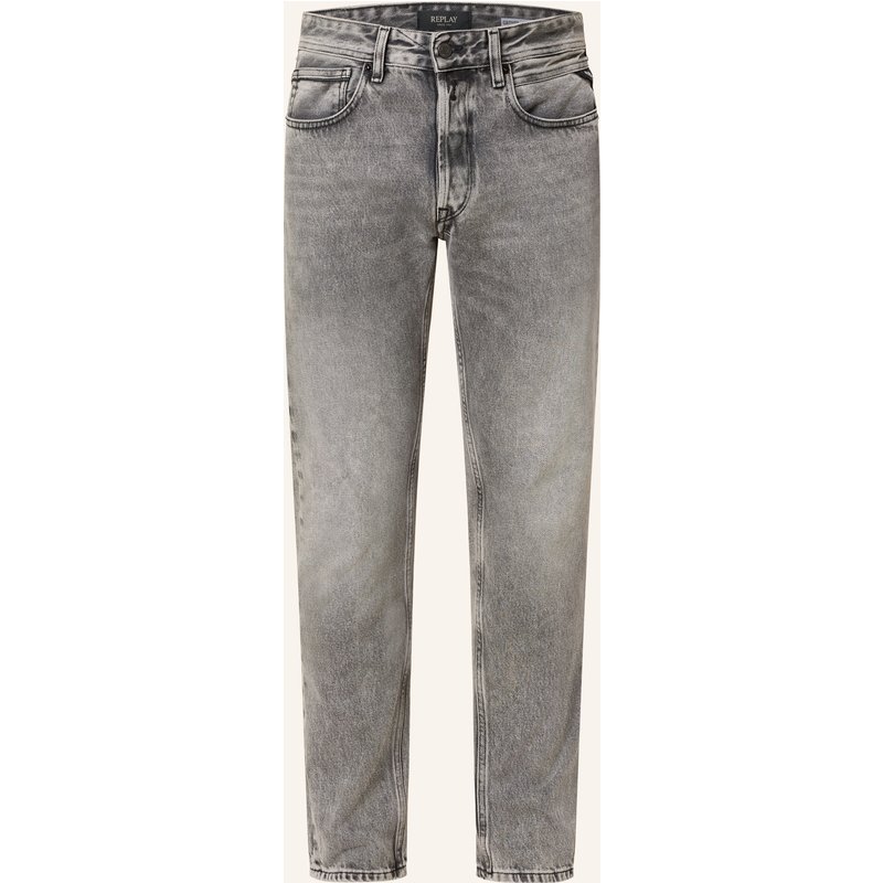 Replay Jeans Straight Fit grau