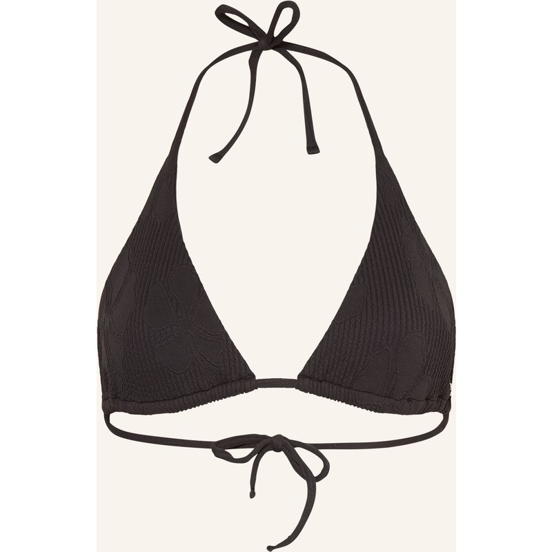 Hugo Triangel-Bikini-Top Tropi schwarz