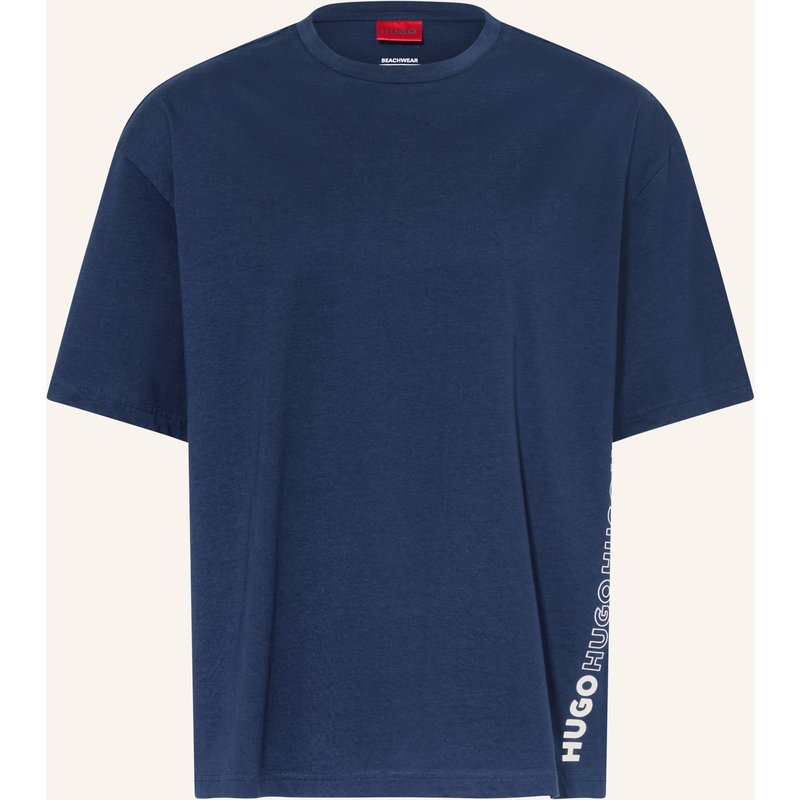 Hugo T-Shirt Tiki blau