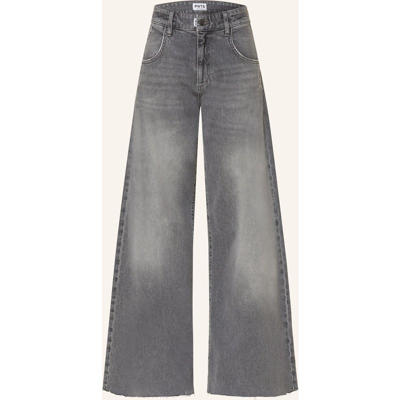 Pnts Wide Leg Jeans The Hip Hop grau