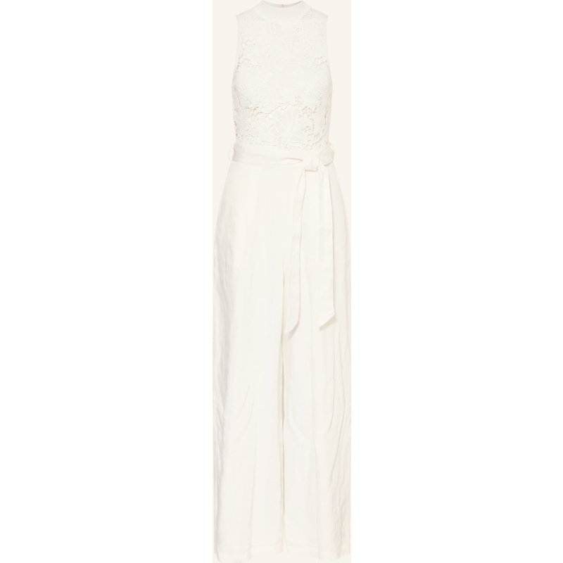 Ted Baker Jumpsuit Calanta Mit Leinen Und Spitze weiss