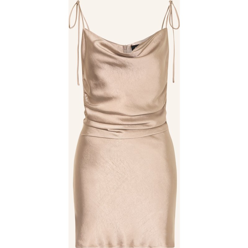Wrstbhvr Satinkleid Selda beige